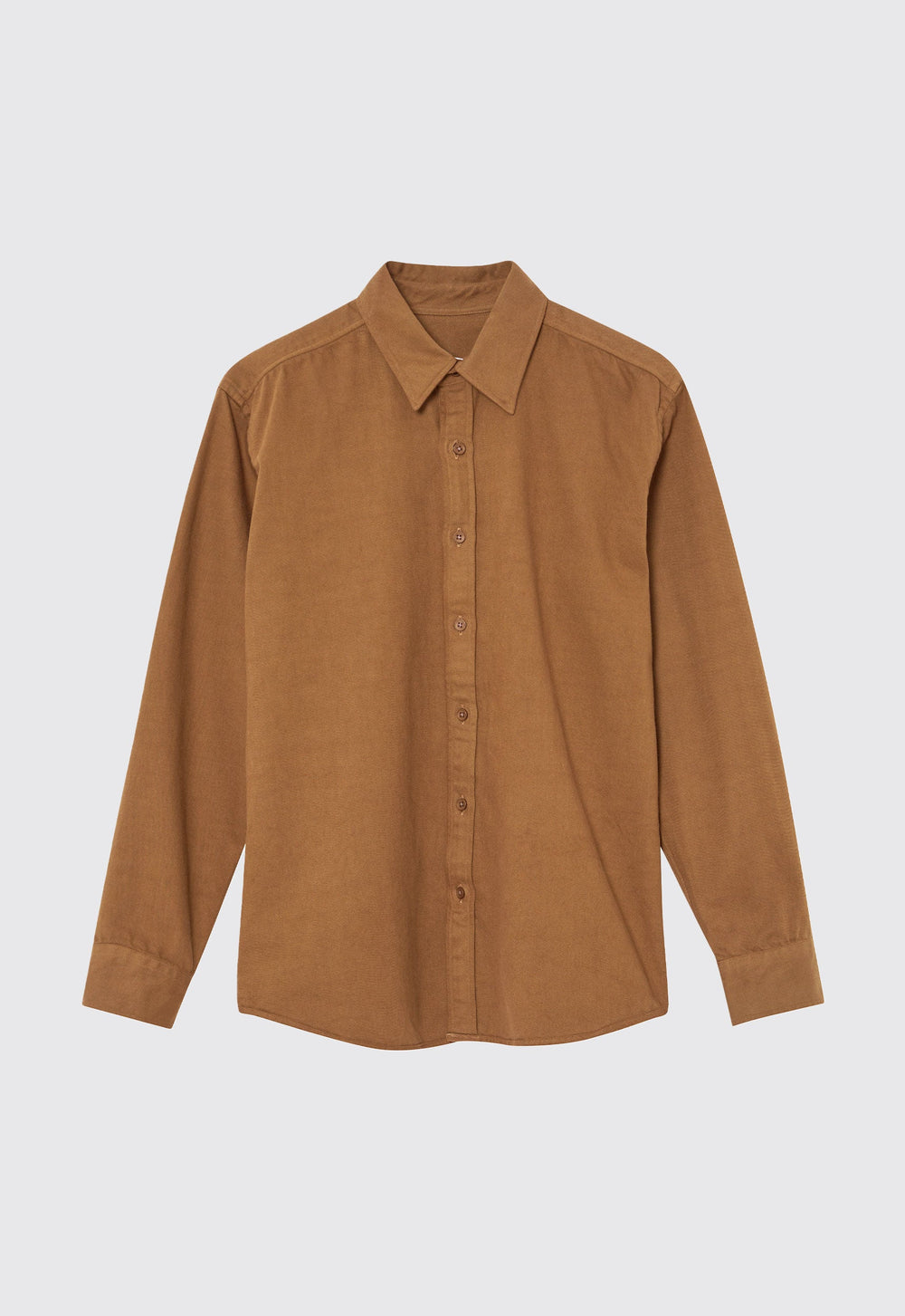 Jac+Jack Izzi Italian Cotton Shirt - Colt Brown